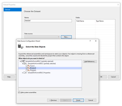 Winforms Installing And Using Reportviewer In Visual Studio