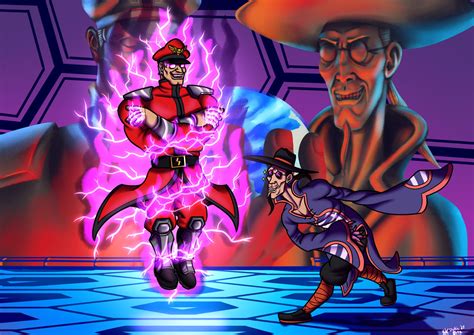 M.Bison's Psycho Power by StaticBlitz on DeviantArt