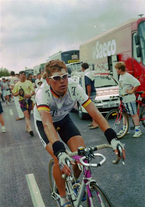 Ullrich won the 1997 tour de france.his career was tarnished later by doping scandals. Jan Ullrich photo gallery by BikeRaceInfo