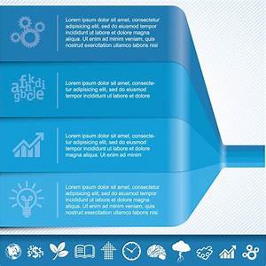 Premium Vector Blue Chart Template For Infographics