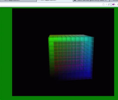 Create A 3d Cube On Canvas Using Html5