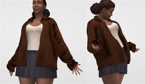Teddy Jacket By Jwofles At Mod The Sims Sims 4 Updates