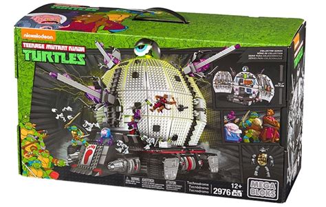 Tmnt Mega Bloks Teenage Mutant Ninja Turtles Technodrome Lego Play Set