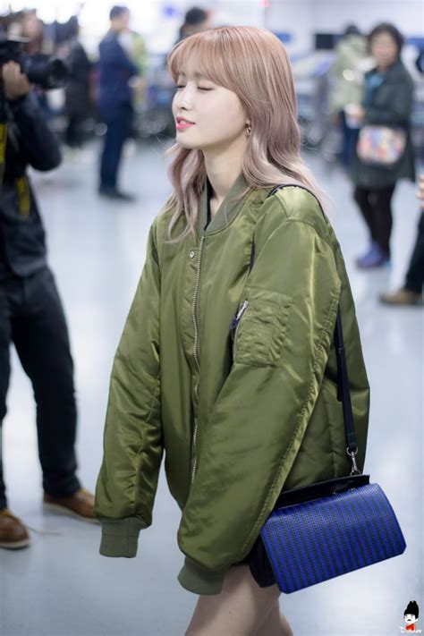 Twice Momo Airport Fashion Official Korean Fashion