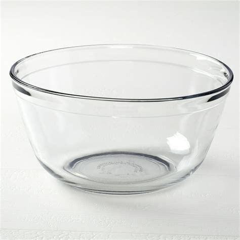 Mainstays Clear Glass Mixing Bowl 4qt