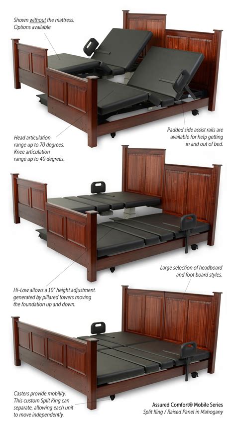 Are All King Adjustable Beds Split Serta Luxury Split King Adjustable