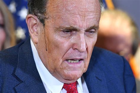 Rudy giuliani was elected mayor of new york city in 1993, staying in office for two terms. Ominous Black Goo Oozes From Rudy Giuliani's Head