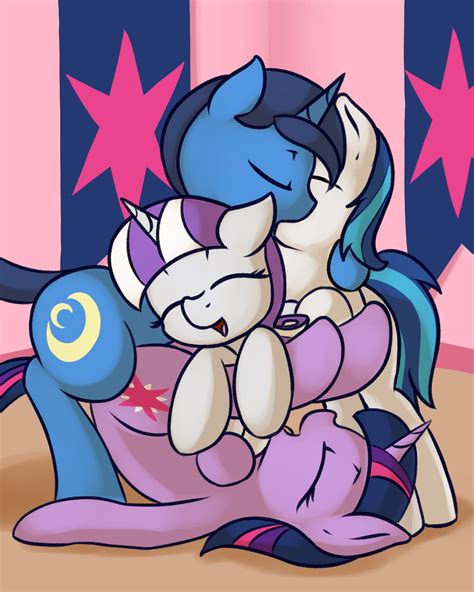 Rule Bisexual Blue Fur Closed Eyes Crescent Mlp Cutie Mark Daughter Equine Father