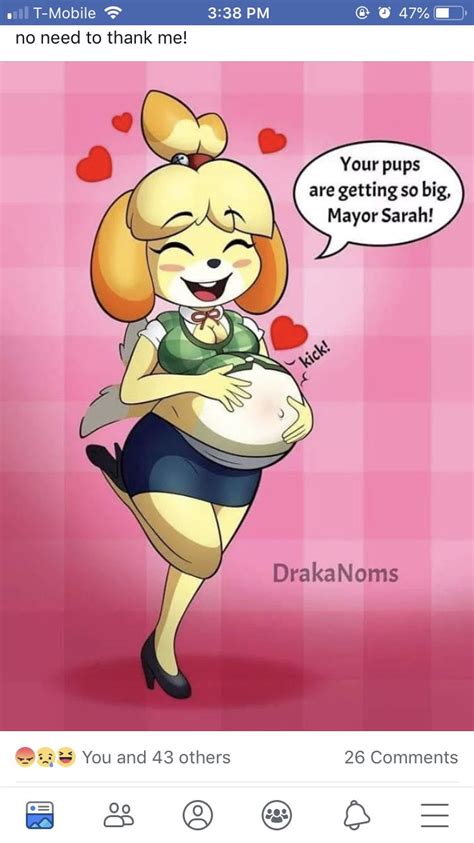 Animal Crossing Isabelle Pregnant Tomoko Leibenstein