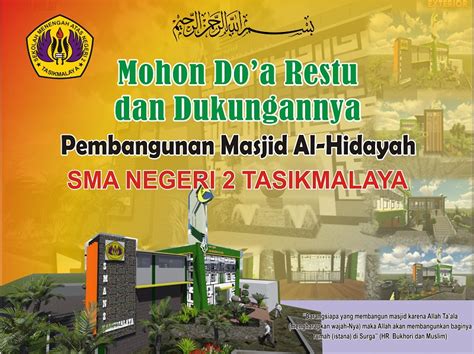 Ucapan Doa Untuk Pembangunan Masjid Contoh Spanduk Makanan Dan Minuman