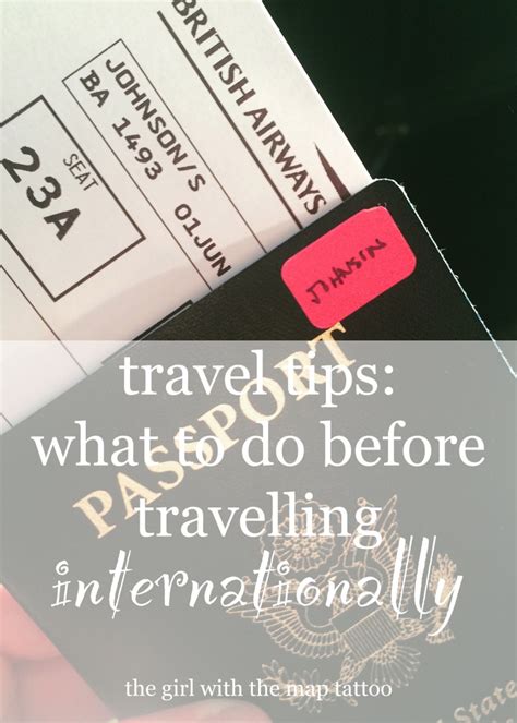 Travel Tips What To Do Before Leaving For An International Trip The