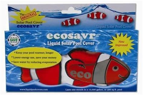 1 our recommended solar pool heaters. Ecosavr 99999 Solar Fish Liquid Pool Cover for Swimming ...