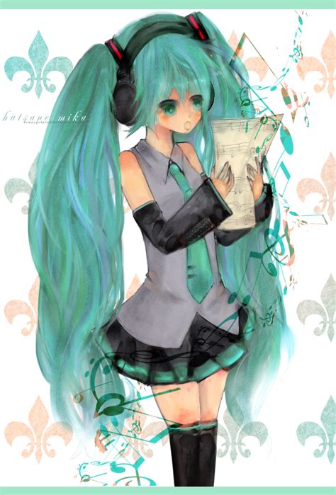 Hatsune Miku Singing By Honeypotato On Deviantart