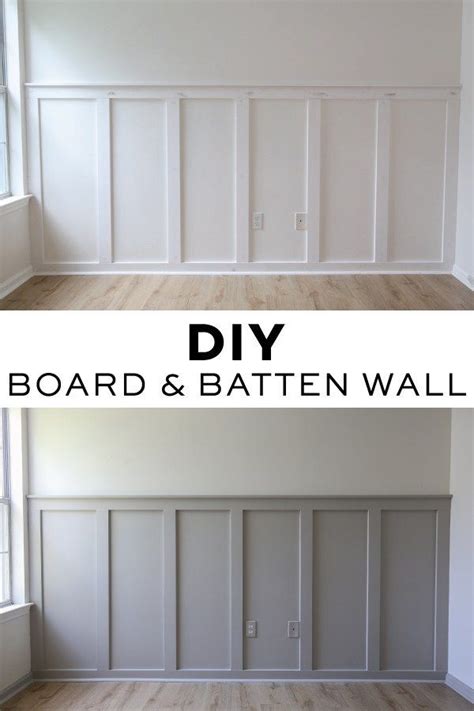 Easy Diy Board And Batten Wall Artofit