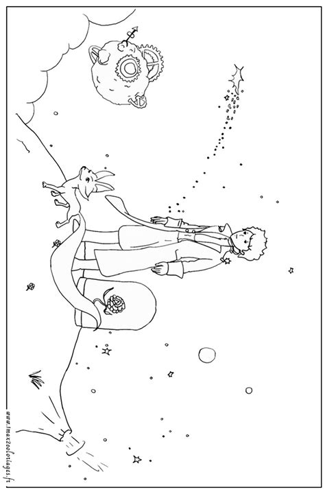 The Little Prince Coloring Pages