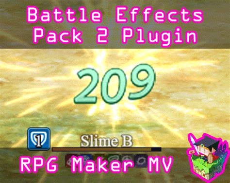 Battle Effects Pack 2 Plugin For Rpg Maker Mv By Olivia