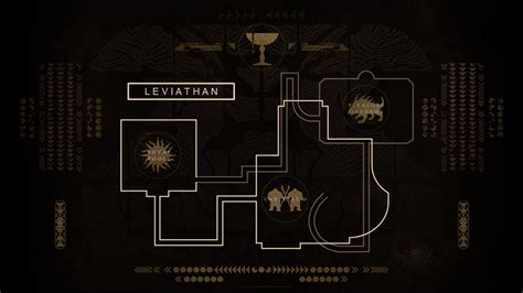 Since Bungie won't give us a map of the Leviathan, I've been working on ...