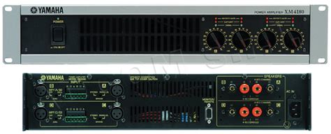 Yamaha XM Audio Power Amplifiers Power Amplifers Audio New