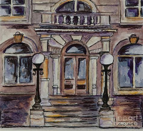 The Courthouse Painting By Pati Pelz Fine Art America