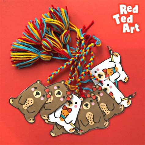 Red Ted Crafts For Kids Red Ted Art Kids Crafts