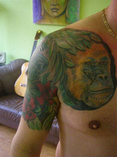 Check spelling or type a new query. Gorilla chest tattoo by WildThingsTattoo on DeviantArt