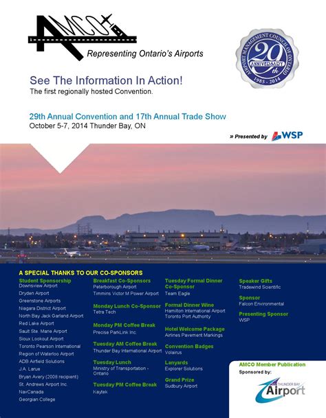 See more of precise parklink on facebook. Amco convention 2014 program by Airport Management Council ...