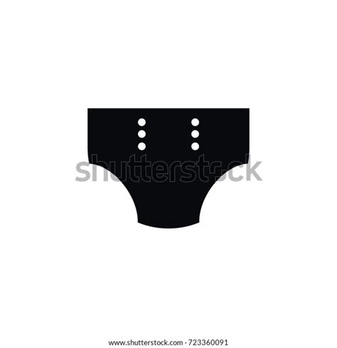 Isolated Pampers Icon Diaper Vector Element Stock Vector Royalty Free