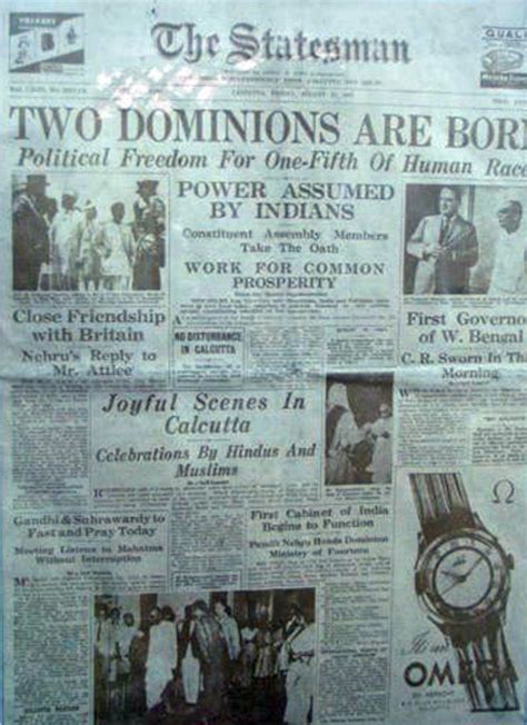 Independence Day How Foreign And Indian Newspapers Covered Indias