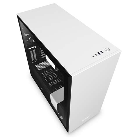 Buy Nzxt H710i Smart Matte White Atx Case Tempered Glass Window No
