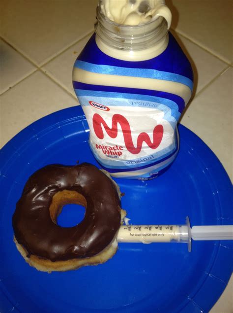 100 best april fool jokes. April Fool's joke...inject donut(s) with mayo/Miracle Whip ...