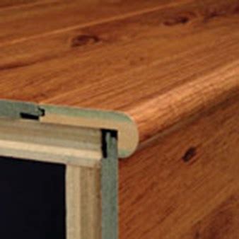 I am concerned about the nosing at the since stairnose can only be installed flush if the tiles ran the other way, they installed a flush stairnose piece as an overlap. Quick-Step Envique Collection Accessories | Efloors.com
