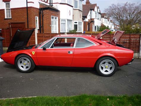 This european spec'd car has only clocked up 39,000 km over the years. For Sale : Ferrari Dino 308 GT4 : £18,500