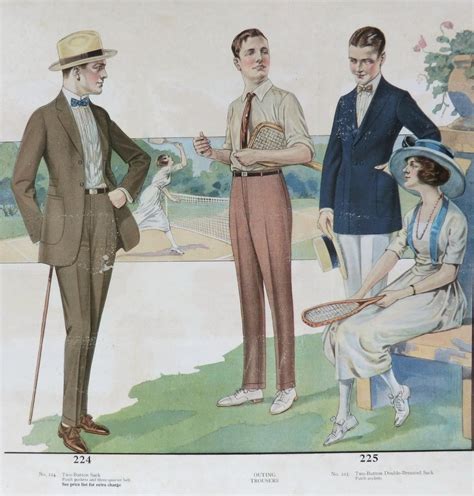Mens Fashion In 1920