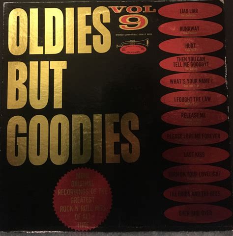 Oldies But Goodies Vol 9 1968 Stereo Compatible Electronically