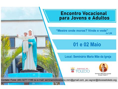 Seminário Maria Mãe da Igreja recebe jovens para encontro vocacional