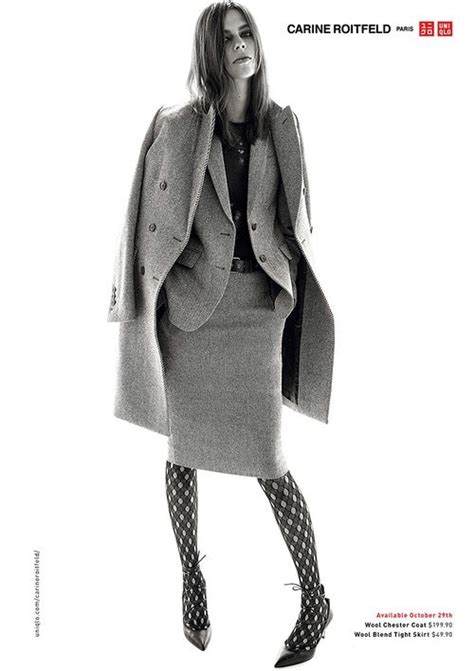 collaboration anticipation see the uniqlo x carine roitfeld campaign by steven meisel including