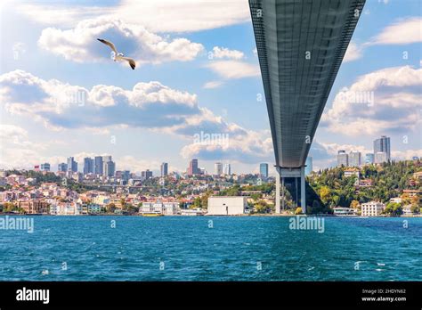 Estambul Puente Del Bósforo Istanbuls Puentes Del Bósforo Fotografía
