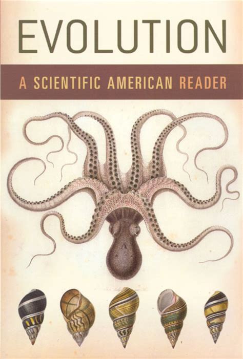 Evolution A Scientific American Reader Scientific American