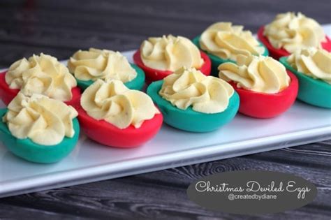 Christmas Deviled Eggs Created By Diane