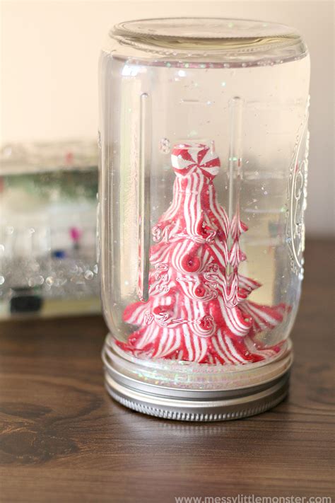 Diy Snow Globe The Easy Way Messy Little Monster