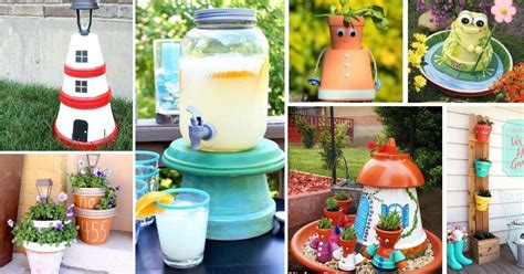28 Fun Diy Clay Flower Pot Crafts That Are Full Of Color Decor Home Ideas