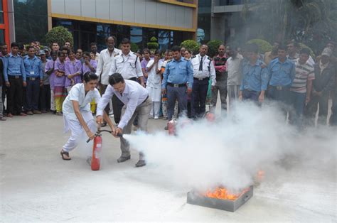 Fire Fighting Mock Drill Rrmch College