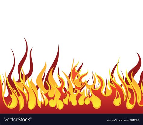 Fire background Royalty Free Vector Image - VectorStock