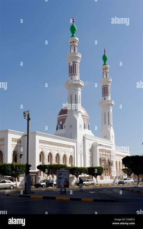 Tripoli Libya View Of The Modern Mawlai Muhammad Mosque Which Is Centrally Located In Tripoli
