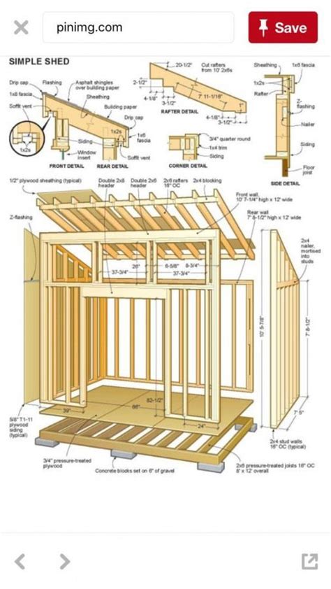 Free Shed Plans 10x12 With Porch 9 Super Chic Diy Outhouse Plans