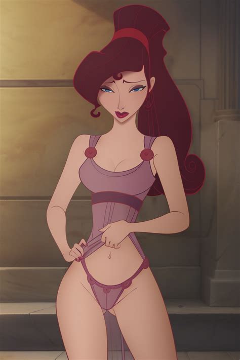 Rule 34 Ai Generated Bedroom Eyes Cameltoe Disney Female Hercules Disney Lingerie Megara See