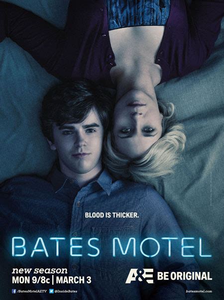 Póster De La Segunda Temporada De Bates Motel Series Tv Hablando En