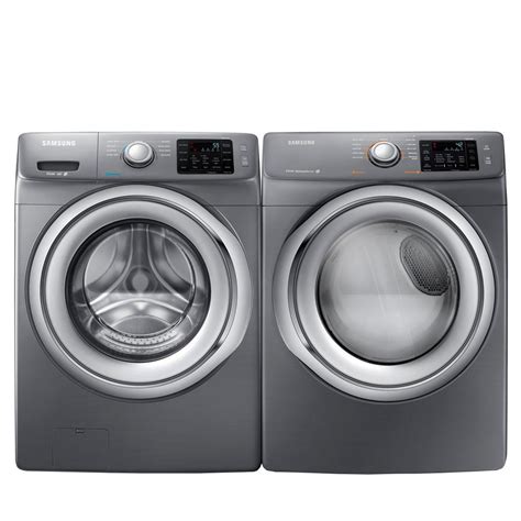Best clean and care · stylish & innovative · luxurious by design Samsung Front-Load Washer & Dryer Set WF42H5200AP ...