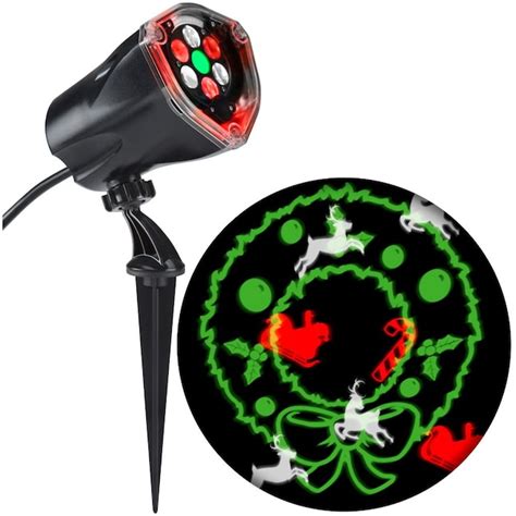 Gemmy Lightshow Projection Multi Function Greenredwhite Electrical