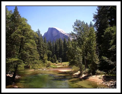 Half Dome From Ahwanee Bridge Yosemite Photograph By Glenn Mccarthy